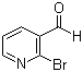 2-溴-3-吡啶甲醛分子结构 (CAS 128071-75-0)