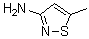 3-氨基-5-甲基异噻唑分子结构 (CAS 128146-85-0)