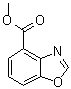 4-苯并恶唑羧酸甲酯分子结构 (CAS 128156-54-7)