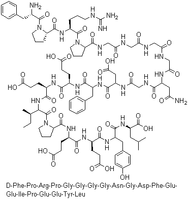 比伐卢定分子结构 (CAS 128270-60-0)