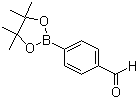 4-甲酰基苯硼酸频哪醇酯分子结构 (CAS 128376-64-7)