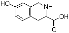L-7-羟基-1,2,3,4-四氢异喹啉-3-羧酸分子结构 (CAS 128502-56-7)