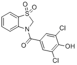 Dotinurad molecular structure (CAS 1285572-51-1)