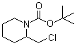2-(Chloromethyl)-1-piperidinecarboxylicacid tert-butylester molecular structure (CAS 1289387-67-2)