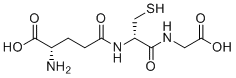 谷胱甘肽(1S,2S)-异构体三氟乙酸盐分子结构 (CAS 128960-77-0)