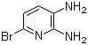 6-溴-2,3-吡啶二胺分子结构 (CAS 129012-04-0)