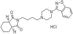 盐酸哌罗匹隆分子结构 (CAS 129273-38-7)