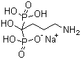 Alendronate sodium molecular structure (CAS 129318-43-0)
