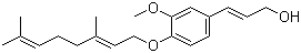 O-Geranylconiferyl alcohol molecular structure (CAS 129350-09-0)