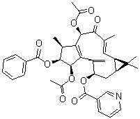 大戟因子 L9分子结构 (CAS 129393-28-8)