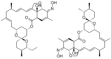 米尔贝肟分子结构 (CAS 129496-10-2)