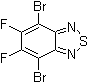 4,7-二溴-5,6-二氟-2,1,3-苯并噻二唑分子结构 (CAS 1295502-53-2)