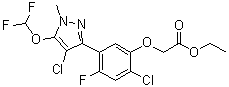 吡草醚分子结构 (CAS 129630-19-9)