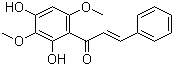 2',4'-二羟基-3',6'-二甲氧基查尔酮分子结构 (CAS 129724-43-2)