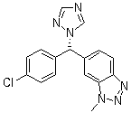 伏氯唑分子结构 (CAS 129731-10-8)