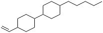 4-乙烯基-4'-戊基二环己烷分子结构 (CAS 129738-34-7)
