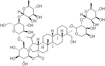 白头翁皂苷 B4分子结构 (CAS 129741-57-7)