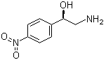 (-)-(R)-2-氨基-1-(4-硝基苯基)乙醇分子结构 (CAS 129894-62-8)