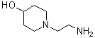 1-(2-氨基乙基)哌啶-4-醇分子结构 (CAS 129999-60-6)