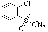 2-羟基苯磺酸钠分子结构 (CAS 1300-51-2)