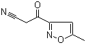 5-Methyl-beta-oxo-3-isoxazolepropanenitrile molecular structure (CAS 130371-64-1)