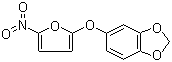 5-[(5-Nitro-2-furanyl)oxy]-1,3-benzodioxole molecular structure (CAS 1304134-67-5)