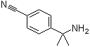 2-(4-Cyanophenyl)-2-aminopropane molecular structure (CAS 130416-46-5)