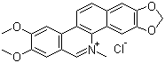 氯化两面针碱分子结构 (CAS 13063-04-2)