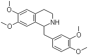 (+/-)-四氢罂粟碱分子结构 (CAS 13074-31-2)