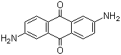 2,6-二氨基蒽醌分子结构 (CAS 131-14-6)