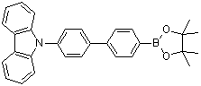 4-(咔唑-9-基)联苯-4'-硼酸频哪醇酯分子结构 (CAS 1311408-02-2)
