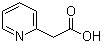 2-吡啶基乙酸分子结构 (CAS 13115-43-0)