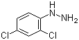 2,4-二氯苯肼分子结构 (CAS 13123-92-7)