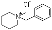 N-Benzyl-N-methylpiperidinium chloride molecular structure (CAS 13127-28-1)