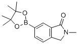 2-methyl-6-(4,4,5,5-tetramethyl-1,3,2-dioxaborolan-2-yl)-2,3-dihydro-1H-isoindol-1-one molecular structure (CAS 1313399-38-0)