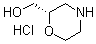 结构式 CAS# 1313584-92-7, (2S)-2-吗啉甲醇盐酸盐