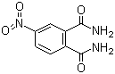 4-硝基邻苯二甲酰胺分子结构 (CAS 13138-53-9)