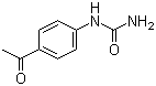 (4-乙酰基苯基)脲分子结构 (CAS 13143-02-7)