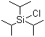 三异丙基氯硅烷分子结构 (CAS 13154-24-0)