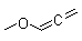 1-甲氧基-1,2-丙二烯分子结构 (CAS 13169-00-1)