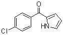 2-(4-氯苯甲酰基)吡咯分子结构 (CAS 13169-71-6)