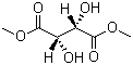 D-(-)-酒石酸二甲酯分子结构 (CAS 13171-64-7)