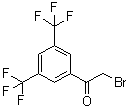 1-[3,5-二(三氟甲基)苯基]-2-溴乙酮分子结构 (CAS 131805-94-2)