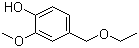 香草醇乙醚分子结构 (CAS 13184-86-6)