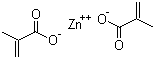甲基丙烯酸锌分子结构 (CAS 13189-00-9)