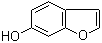 6-羟基苯并呋喃分子结构 (CAS 13196-11-7)