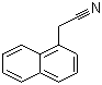 结构式 CAS# 132-75-2, 1-萘乙腈