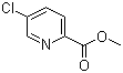 Methyl 5-chloro-2-pyridinecarboxylate molecular structure (CAS 132308-19-1)