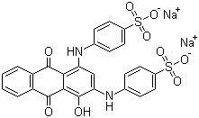 酸性媒介灰 BS分子结构 (CAS 1324-21-6)