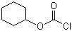 氯甲酸环己酯分子结构 (CAS 13248-54-9)